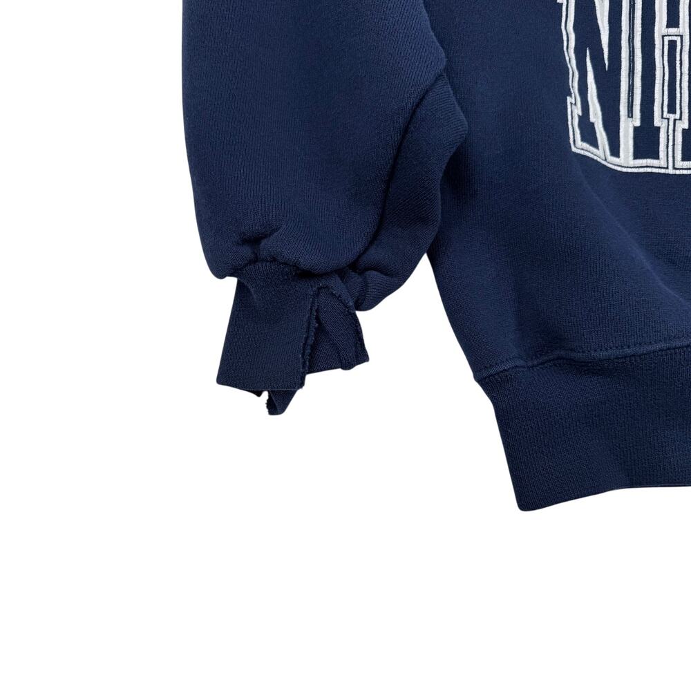Penn State Nittany Lions Vintage Russell Athletic Crewneck Navy Sweatshirt M - Picture 4 of 10